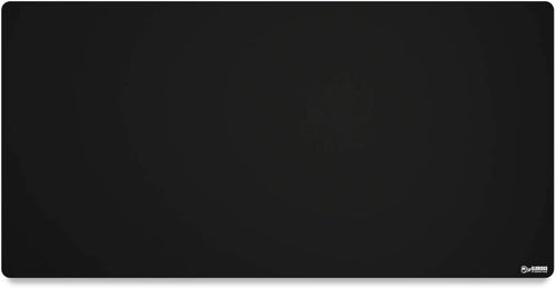 3XL Extended Gaming Mouse Mat/Pad - Large, Wide (3XL Extended) Black Cloth Mousepad, Stitched Edges | 24"X48" (G-3XL)